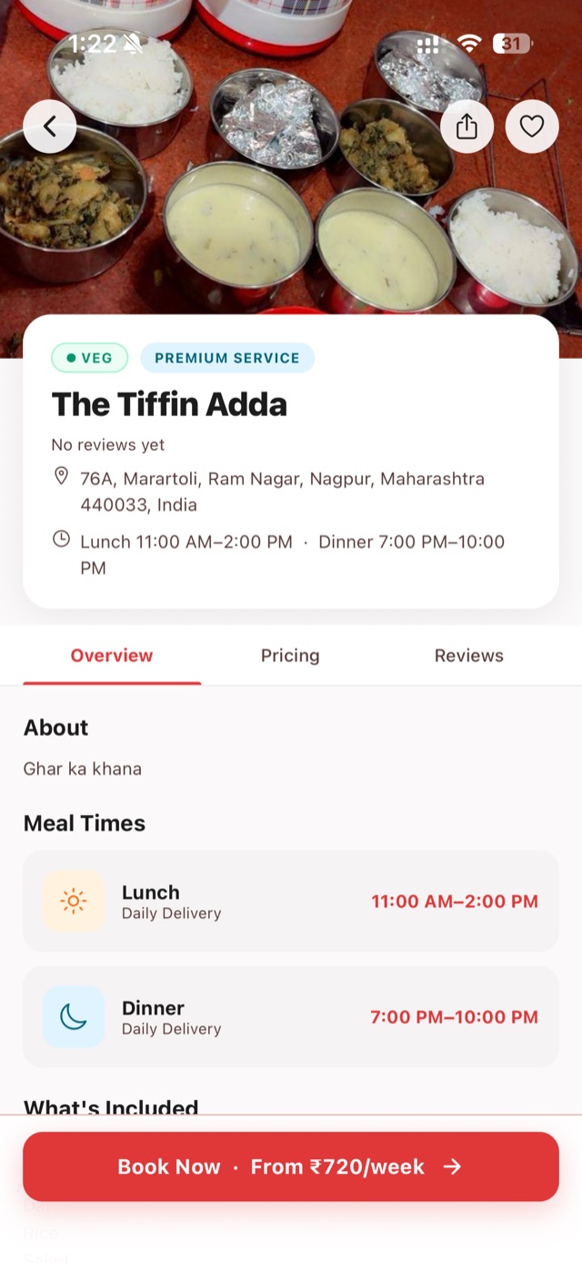 Tifstay app screen 3 of 9