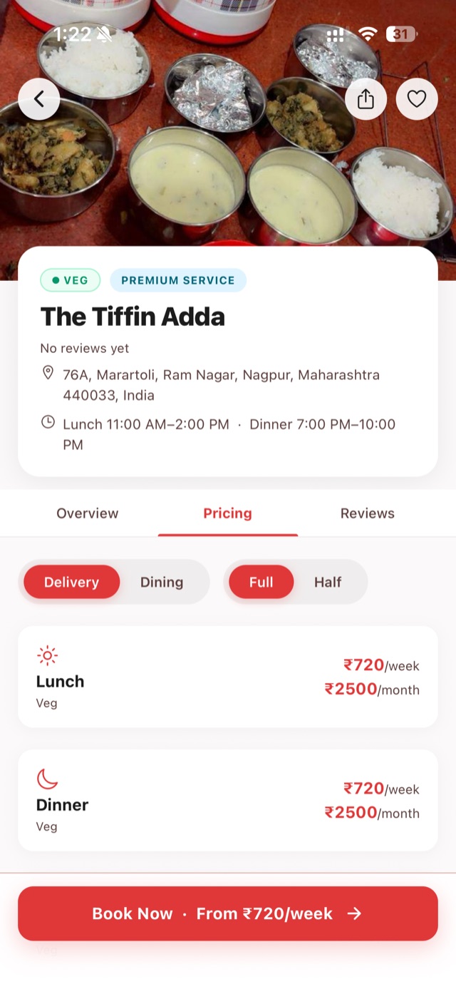 Tifstay app screen 4 of 9