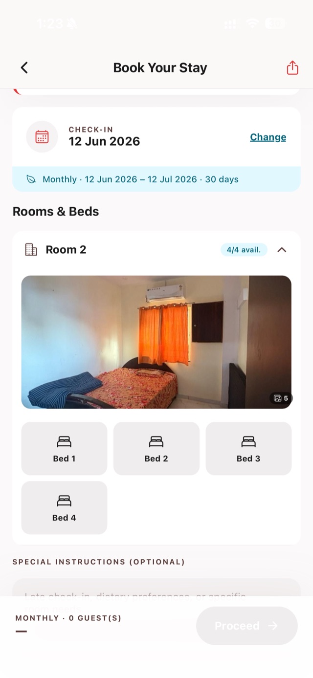 Tifstay app screen 9 of 9